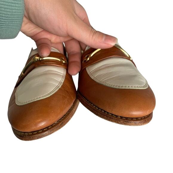 Allen Edmonds Women's Leather Color Block Loafers NARROW FIT - Picture 3 of 9